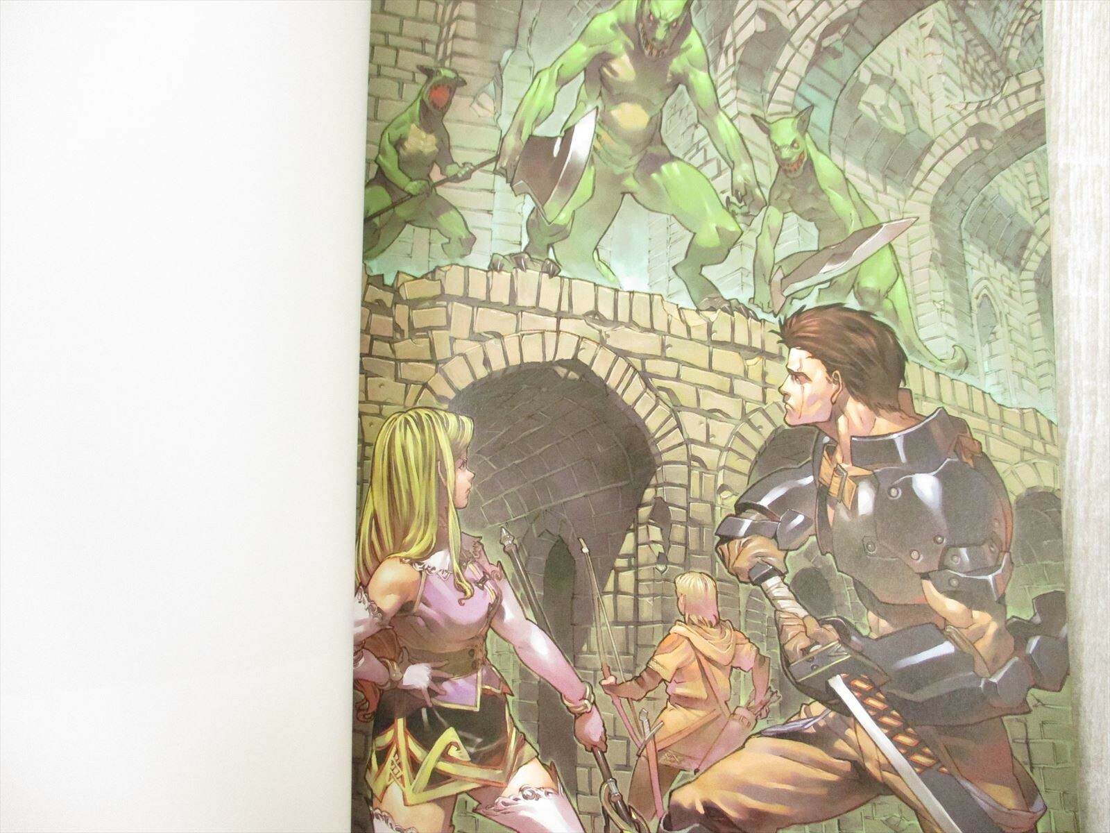 VALKYRIE PROFILE MATERIAL COLLECTION w/Poster Art Complete Set Book SeeCondition