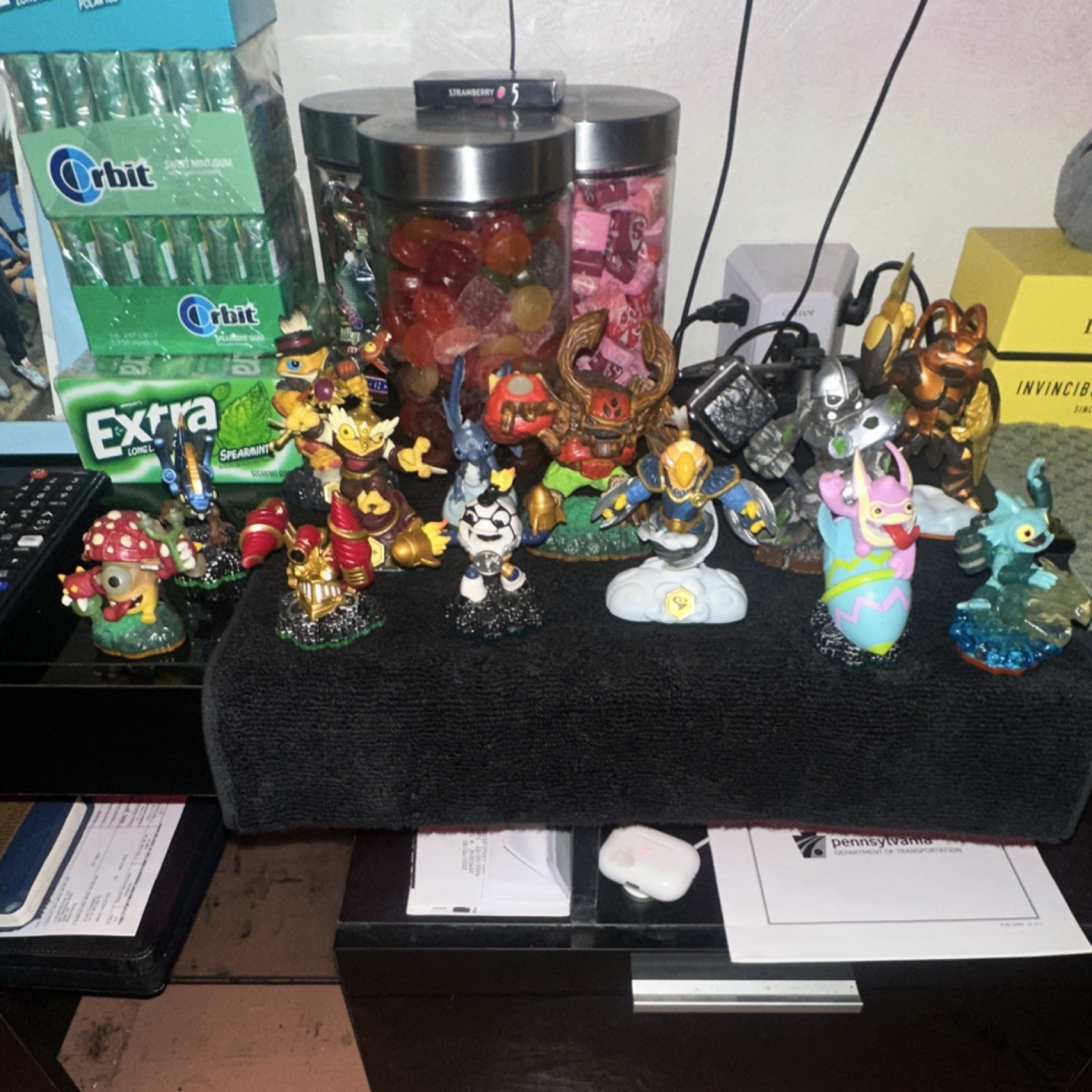 Activision Skylanders Character Figures Lot Kaos Spyro Giants Tree Rex Pop Fizz