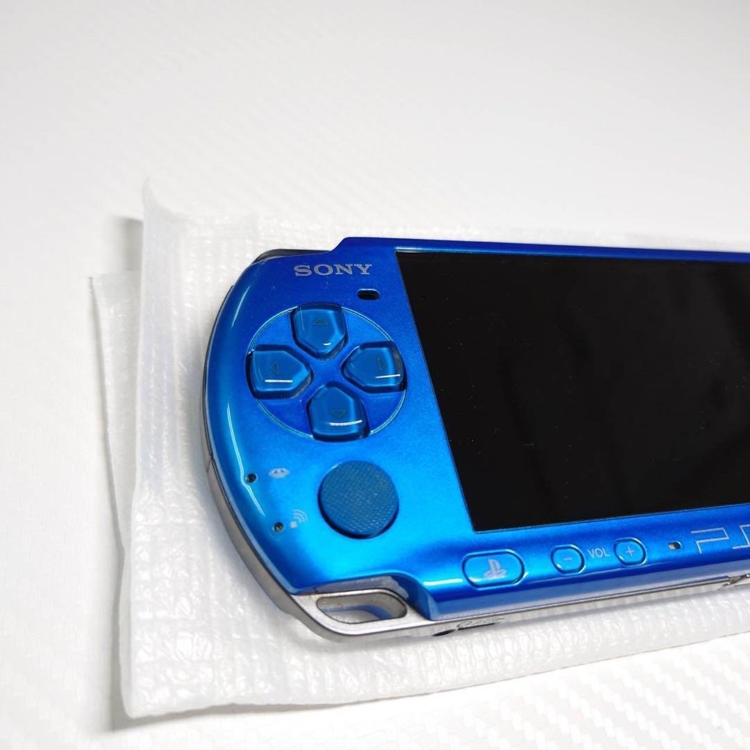 Sony PSP 3000 Vibrant Blue Complete in Box Near Mint 6748