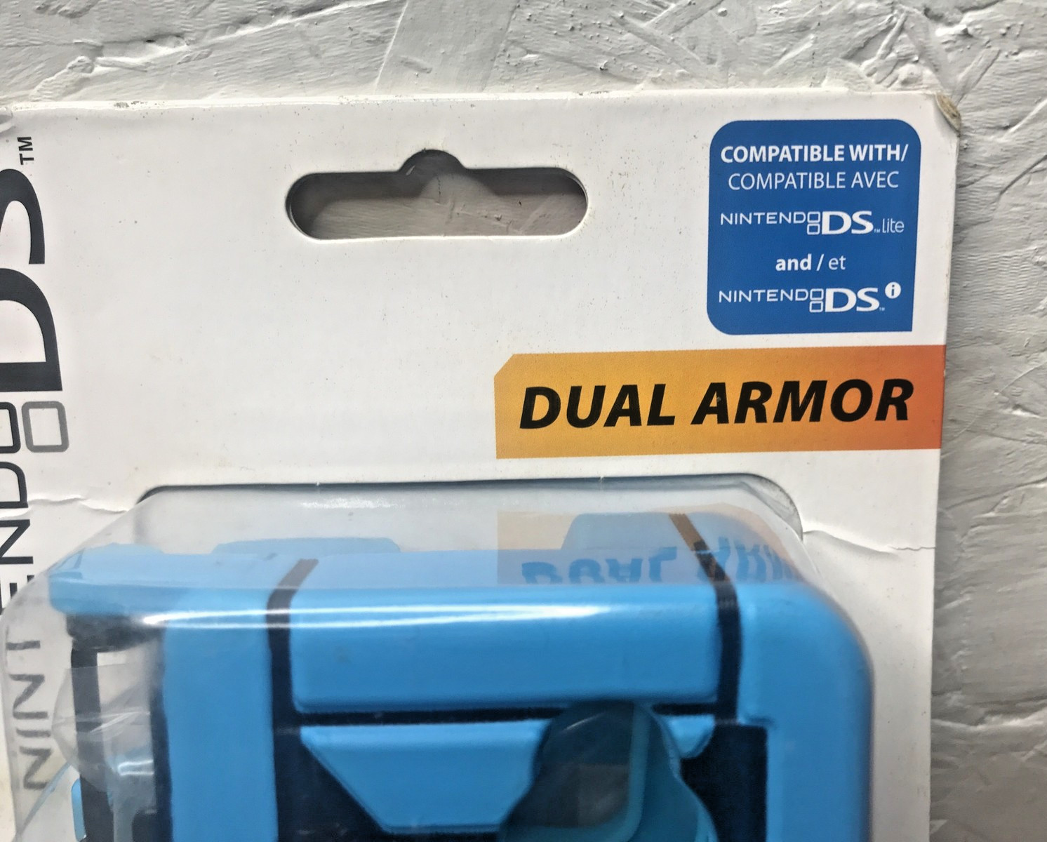 *Read Unused NERF Dual Armor Nintendo DSi / DS Lite Protective Case Blue Black