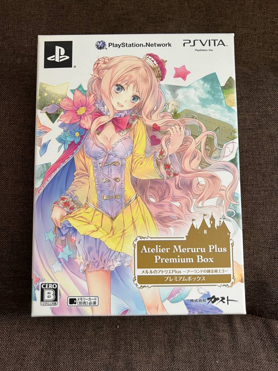 PS VITA Atelier Shin Rorona Totori Meruru Premium Box 3Games Set Japanese