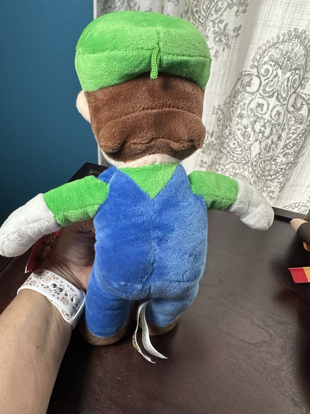 Nintendo Luigi Super Mario Bros. Washable Plush Doll