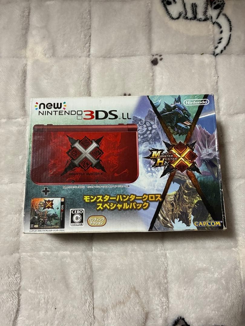 3DS/2DS/DS New Nintendo 3Dsll Monster Hunter Cross Special Pack Ips Lcd Japan