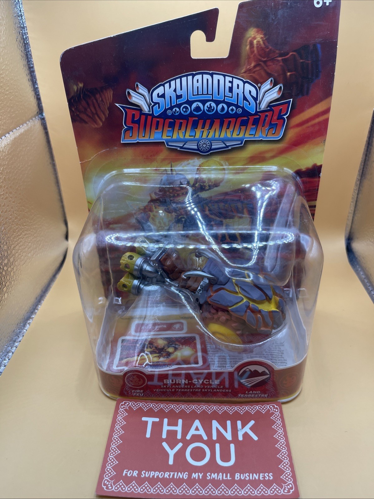 Skylanders SuperChargers: Vehicle Burn Cycle Character Pack (2015) Brand New