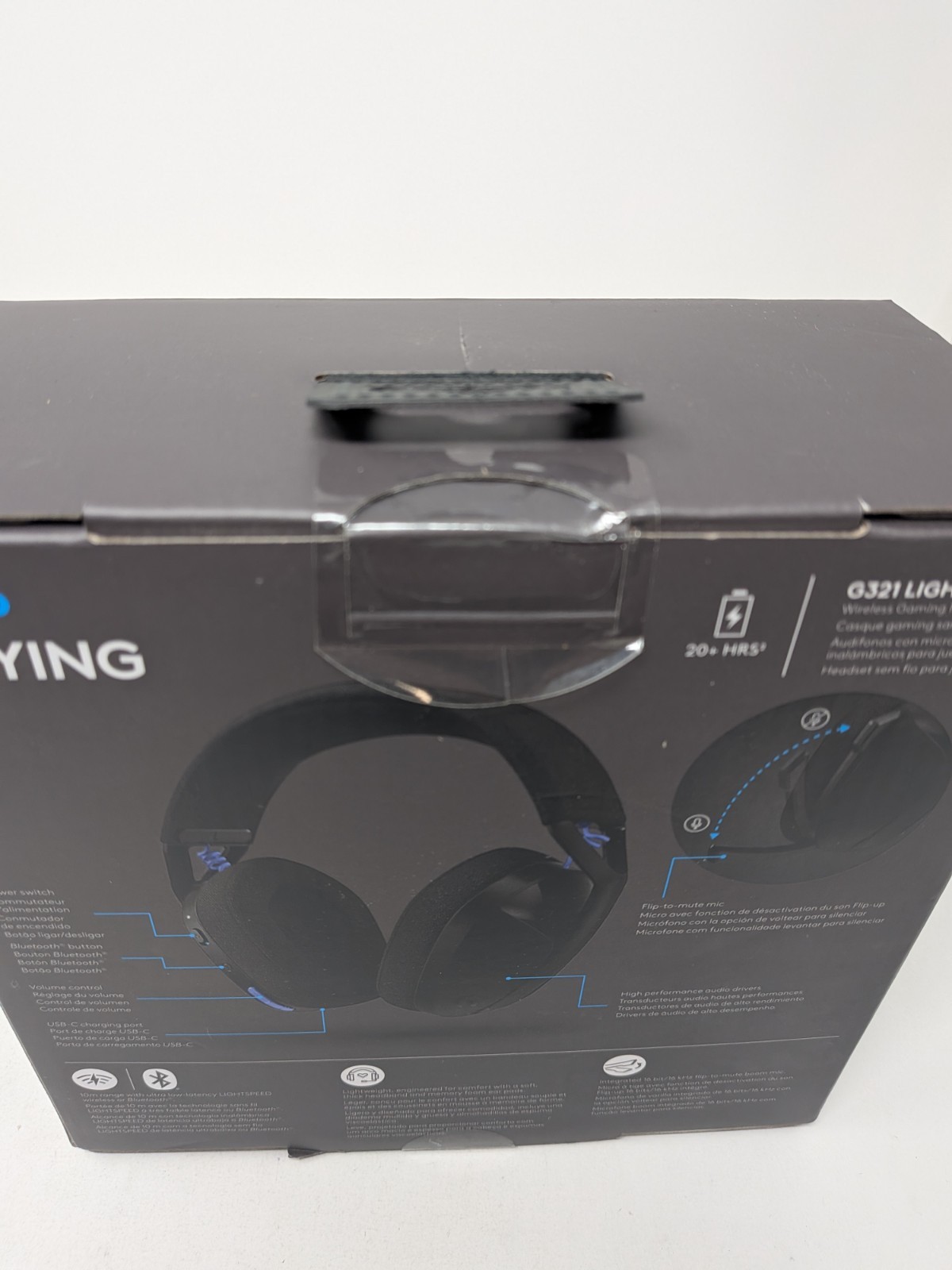 Logitech G321 LIGHTSPEED Wireless Gaming Headset Bluetooth 5.2 USB-C