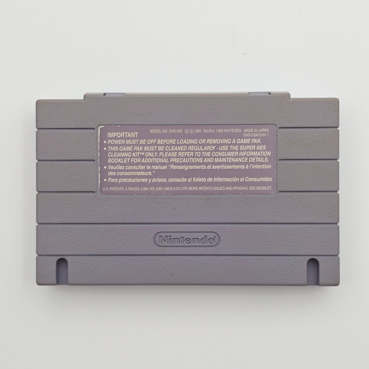 Nintendo Super Metroid SNES Game Cartridge Super Nintendo