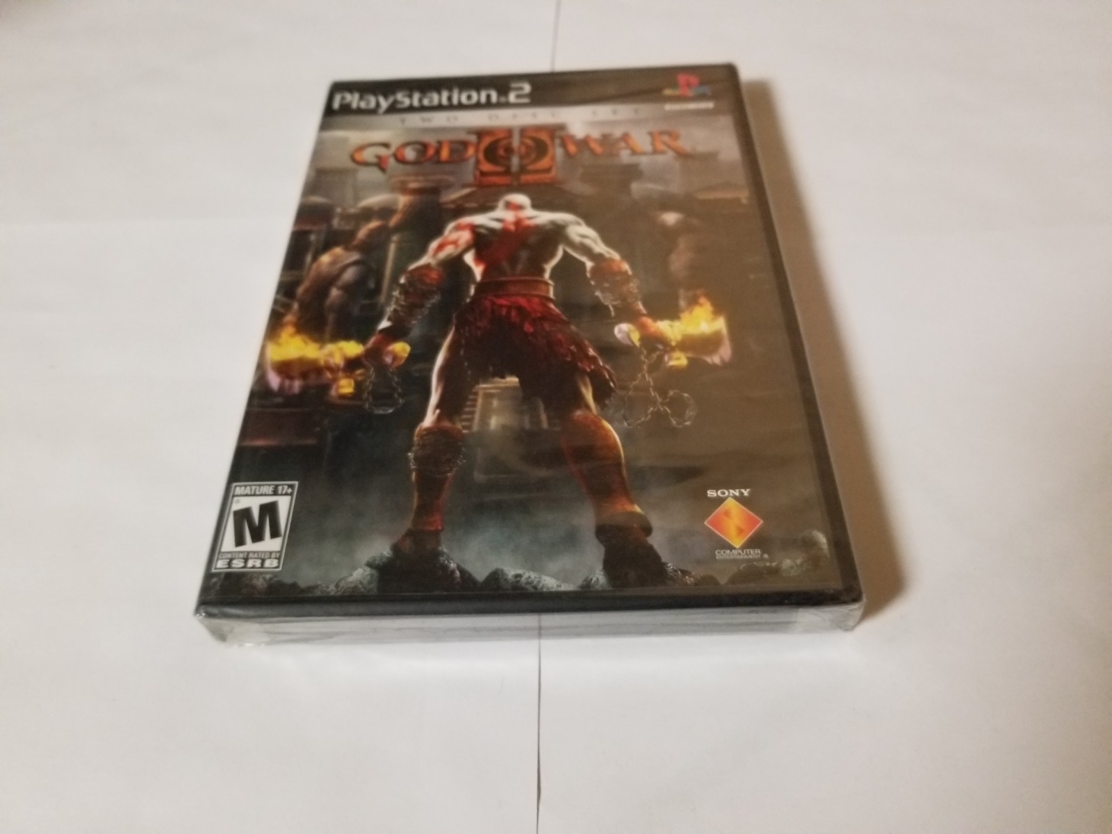 God of War II (Sony PlayStation 2, 2008) new black label ps2