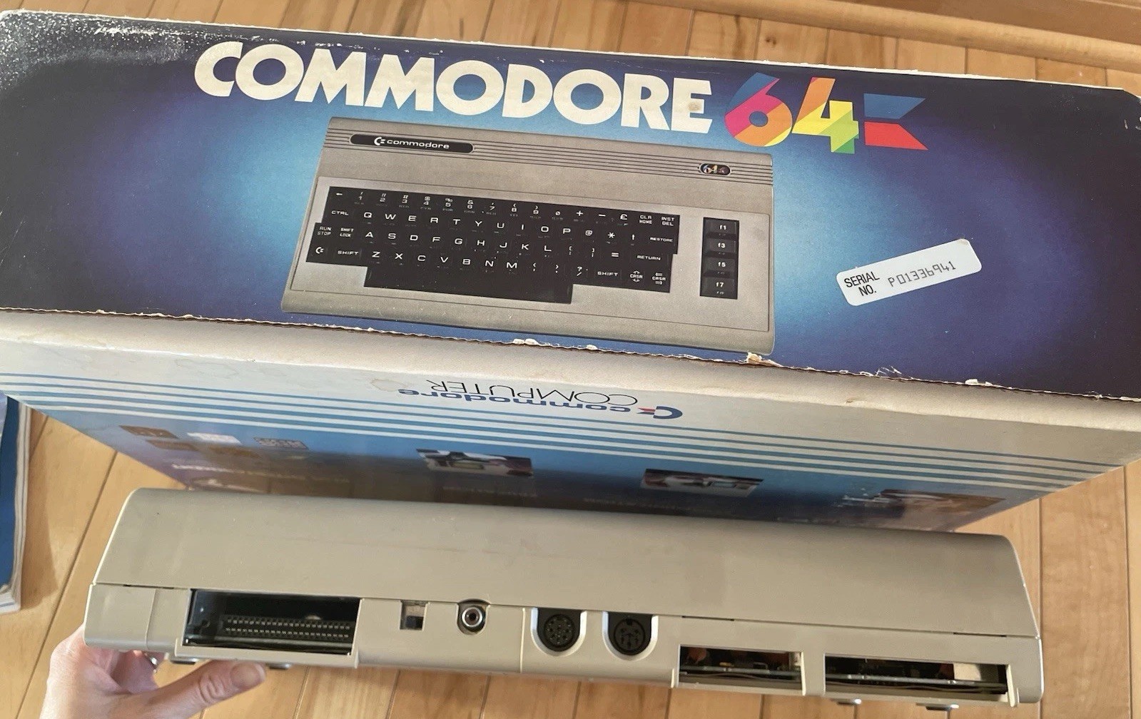 RARE Vintage Original Commodore 64 Console & 1541 Disk Drive Pristine Condition