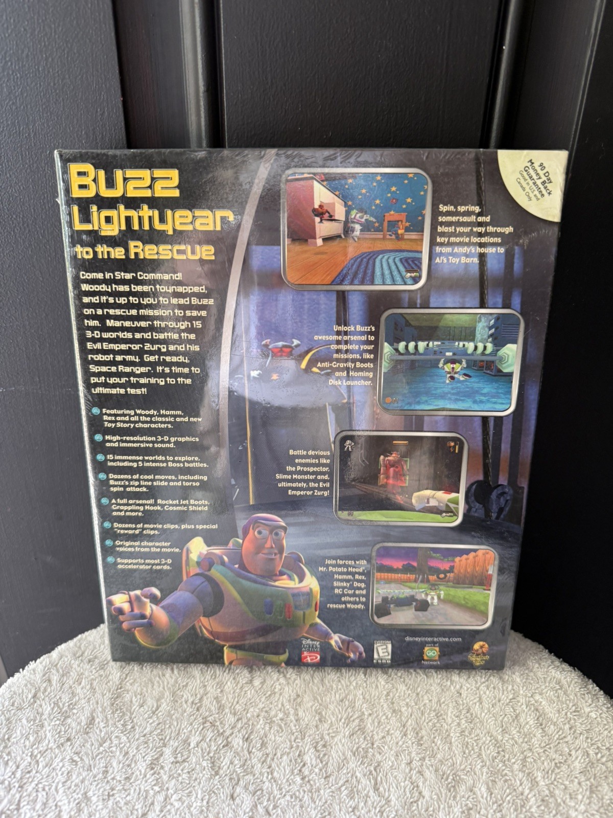 Toy Story 2 Buzz Lightyear to the Rescue Action Game PC SEALED NEW