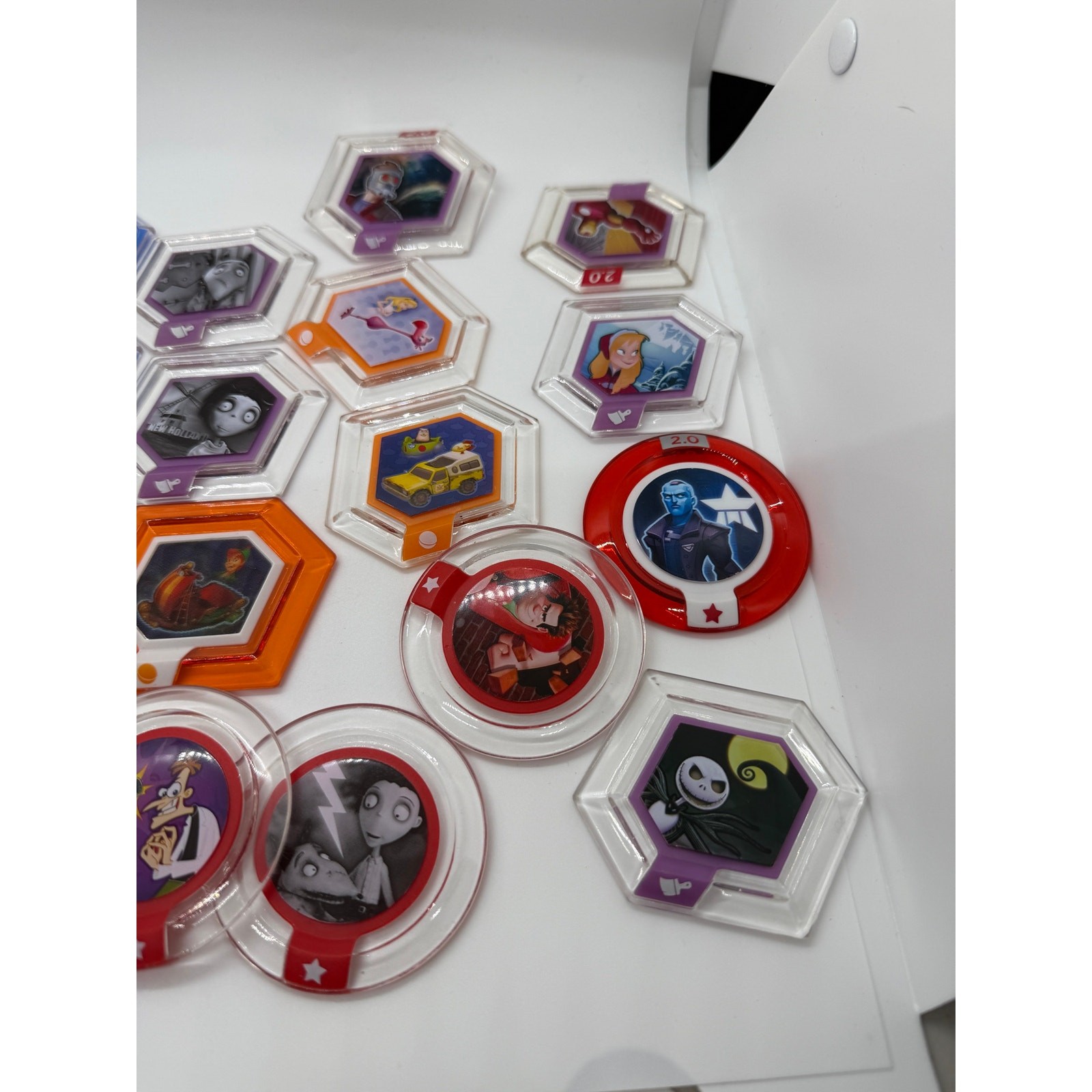 Mixed Lot Of Disney Infinity Power Disc