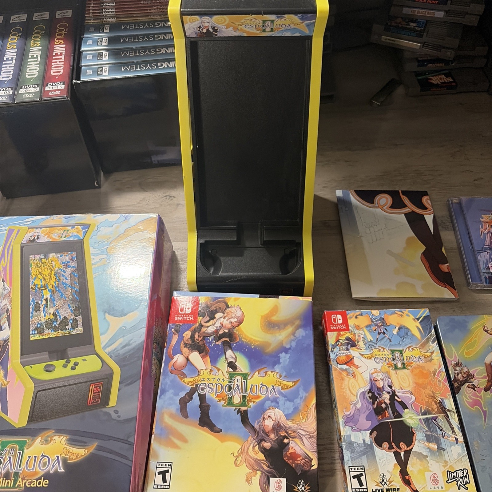 Espgaluda II Steelbook Edition w/ Mini Arcade Switch LTR #155 NO GAME