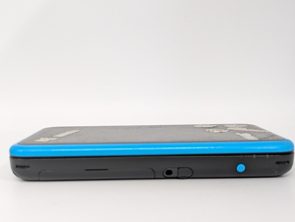 B309 Nintendo new 2DS console LL XL Turquoise x Black Japan w/adapter pen fx
