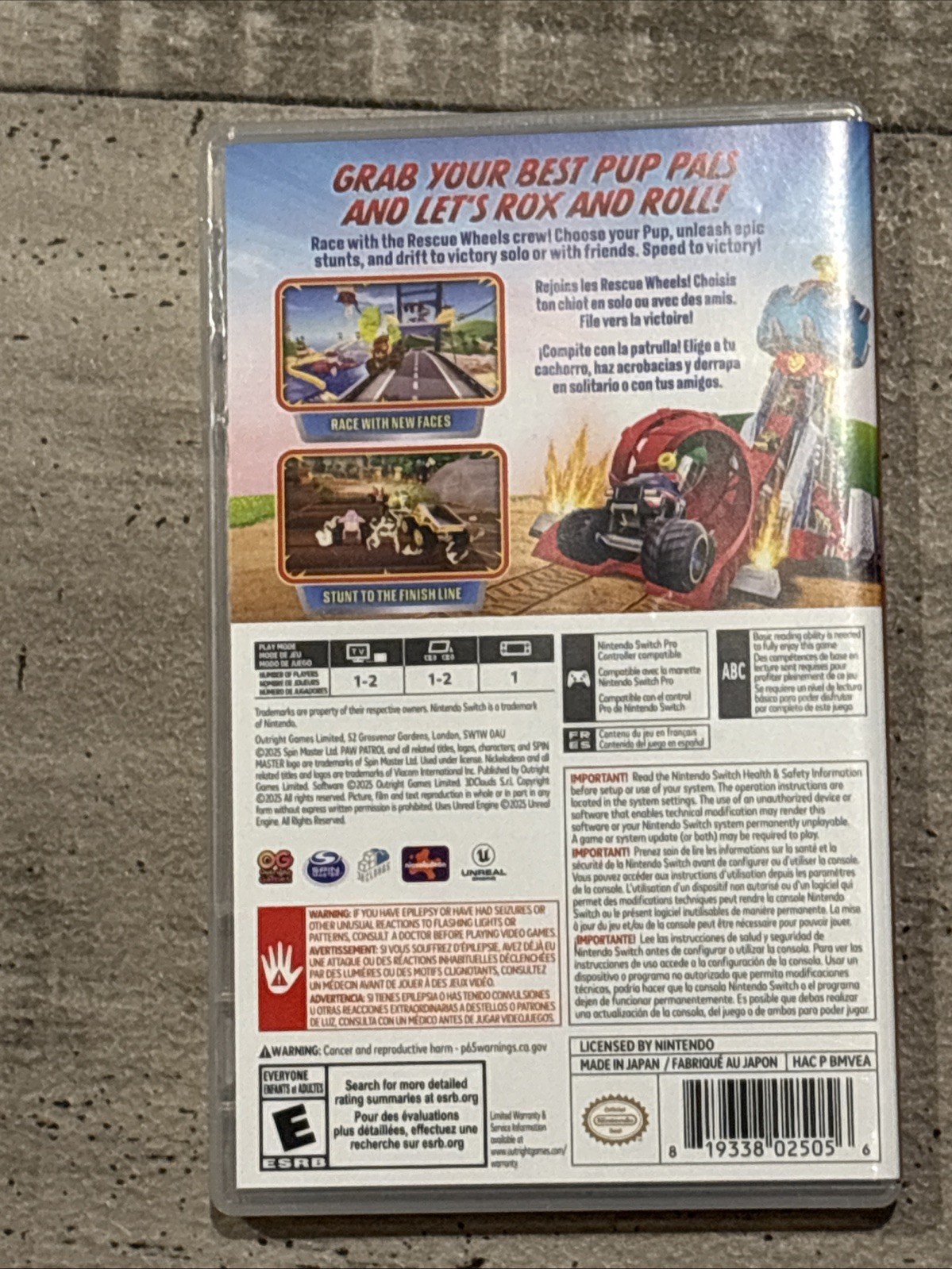 PAW Patrol Rescue Wheels: Championship – Nintendo Switch
