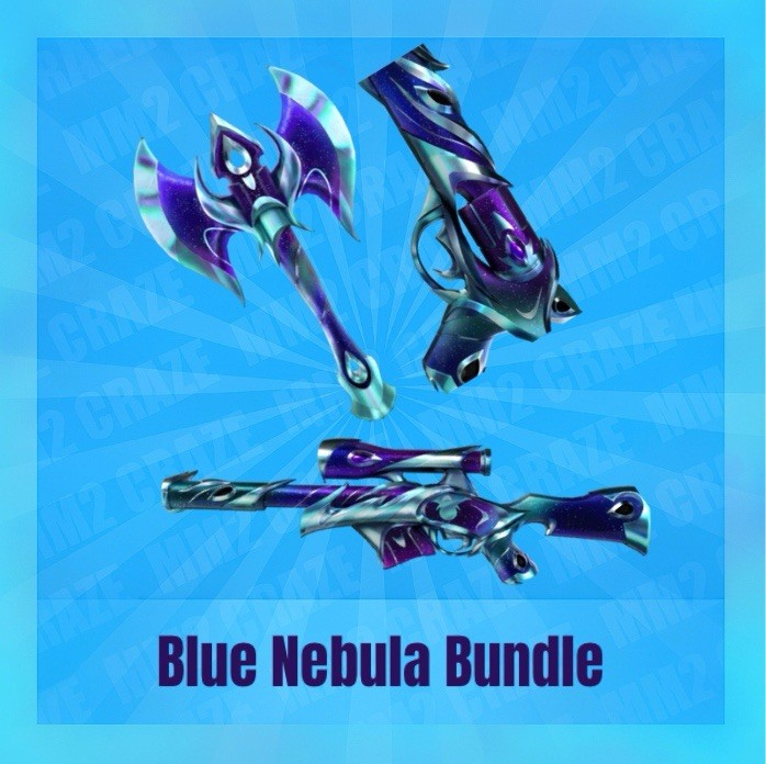 Blue Nebula Bundle Murderers Vs Sheriffs Duels | MVSD | Cheap + Fast