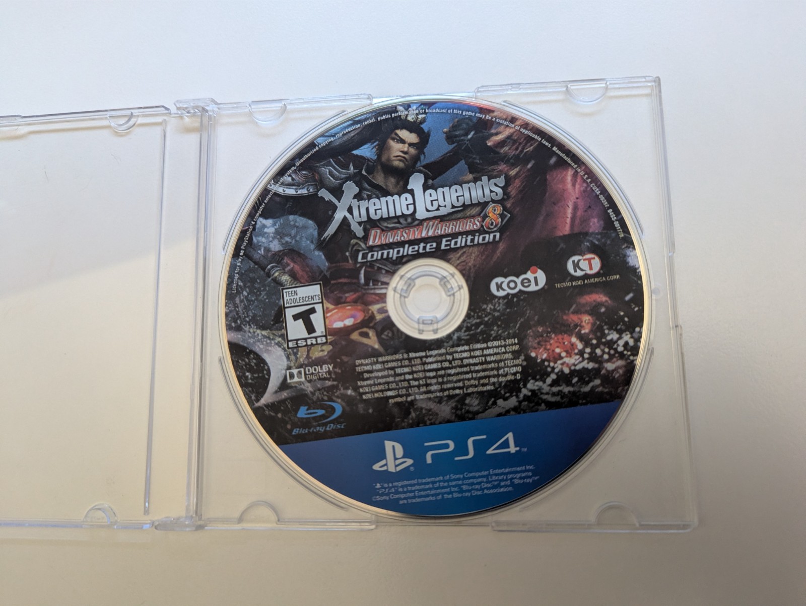 Dynasty Warriors 8: Xtreme Legends Complete Edition – Disc Only – Sony PS4 2014