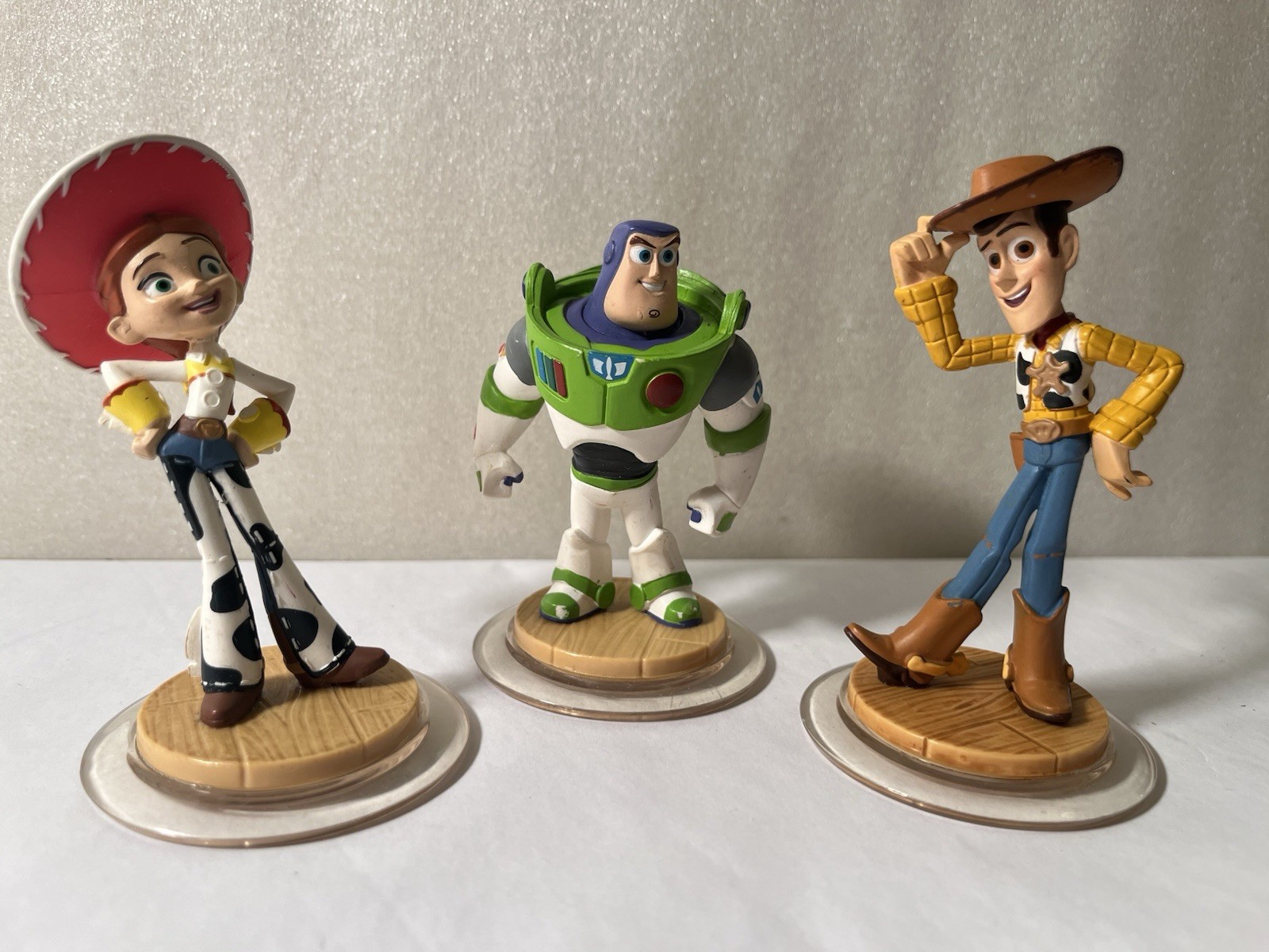 Disney Infinity Toy Story Playset Pixar Buzz Woody Jessie Lot of 3 Figures