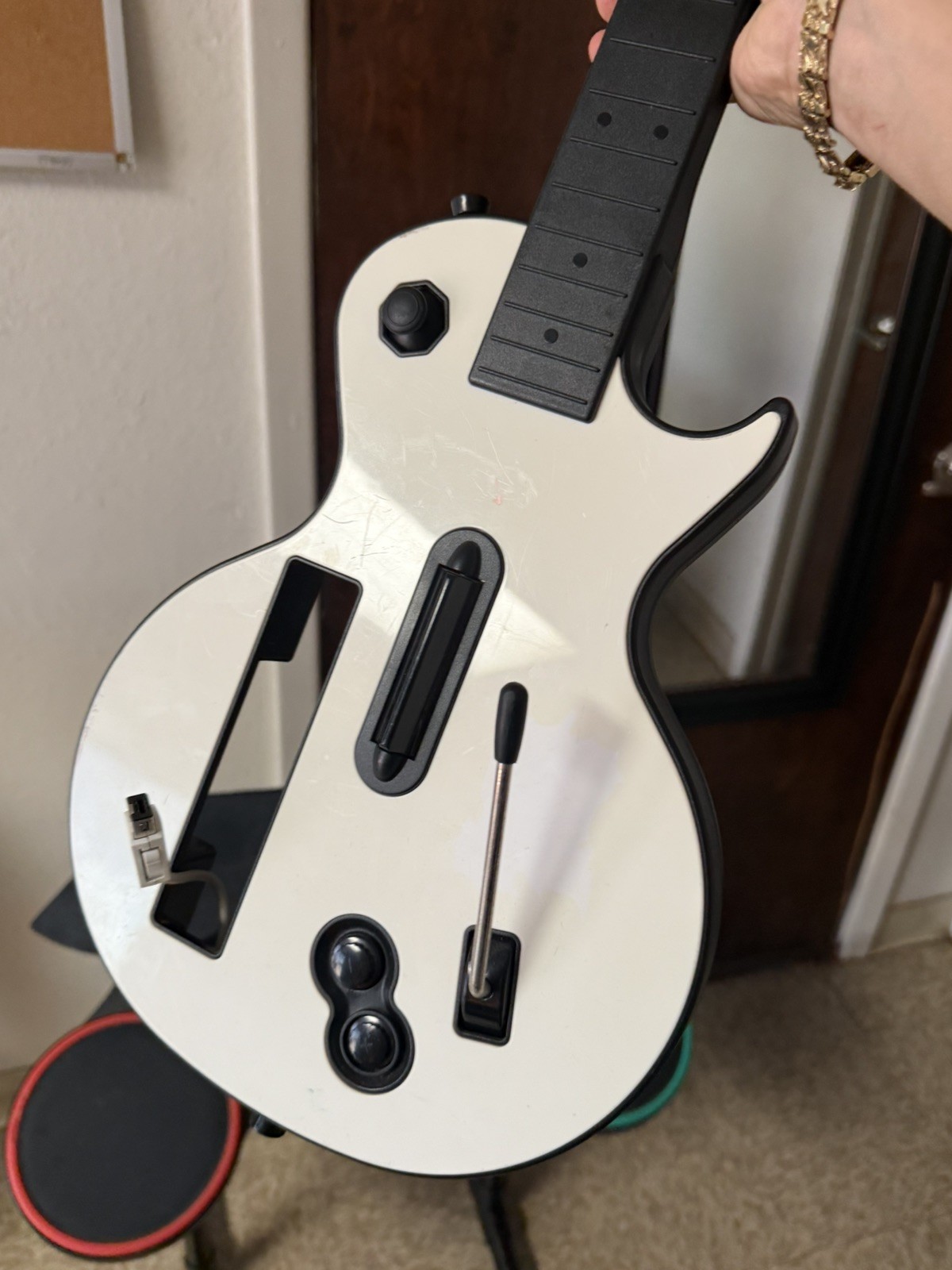 Red Octane Nintendo Wii Guitar Hero World Tour Drum Set For REPAIR
