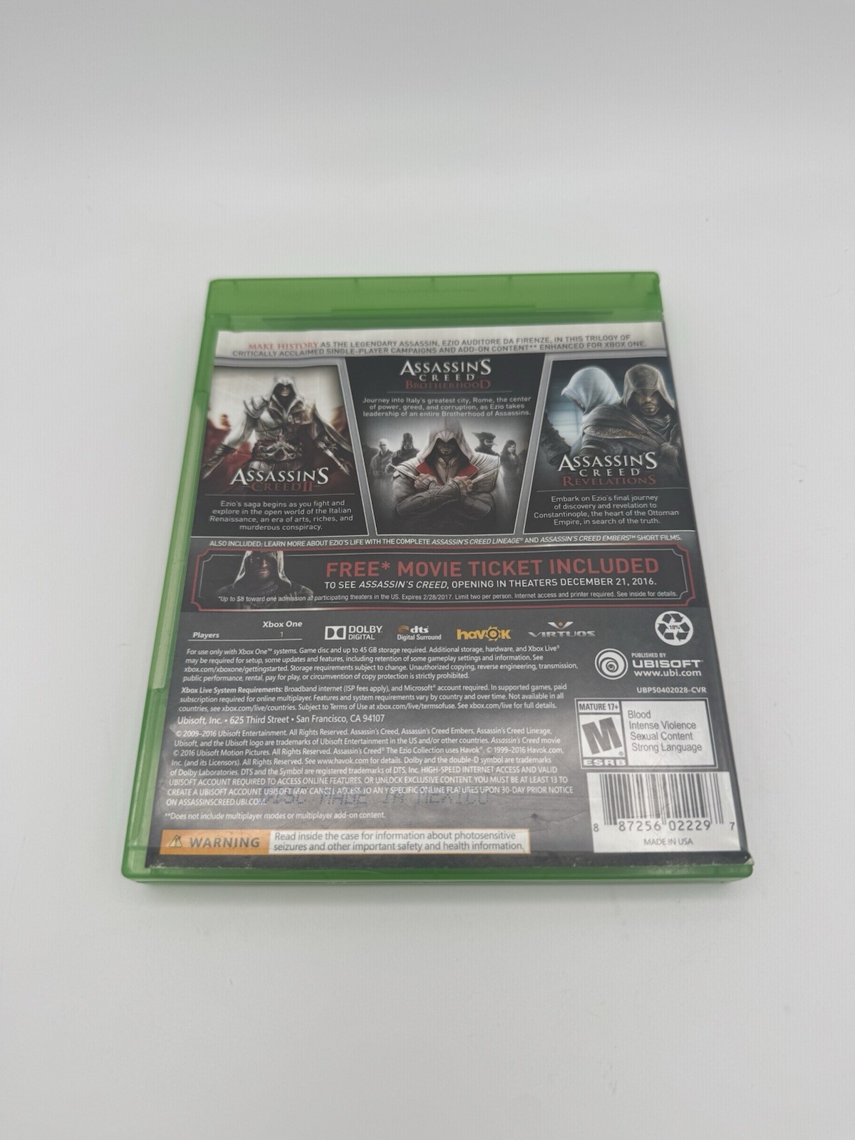 Xbox Assassins Creed , 3, Origins, Syndicate, Ezio Collection, Odyssey, Valhalla