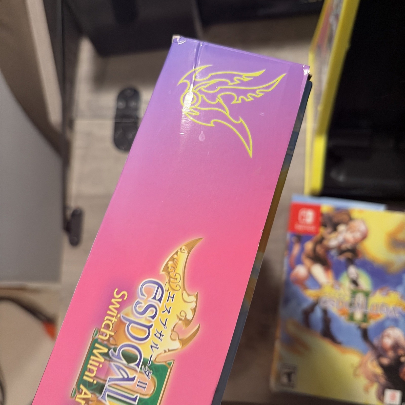 Espgaluda II Steelbook Edition w/ Mini Arcade Switch LTR #155 NO GAME