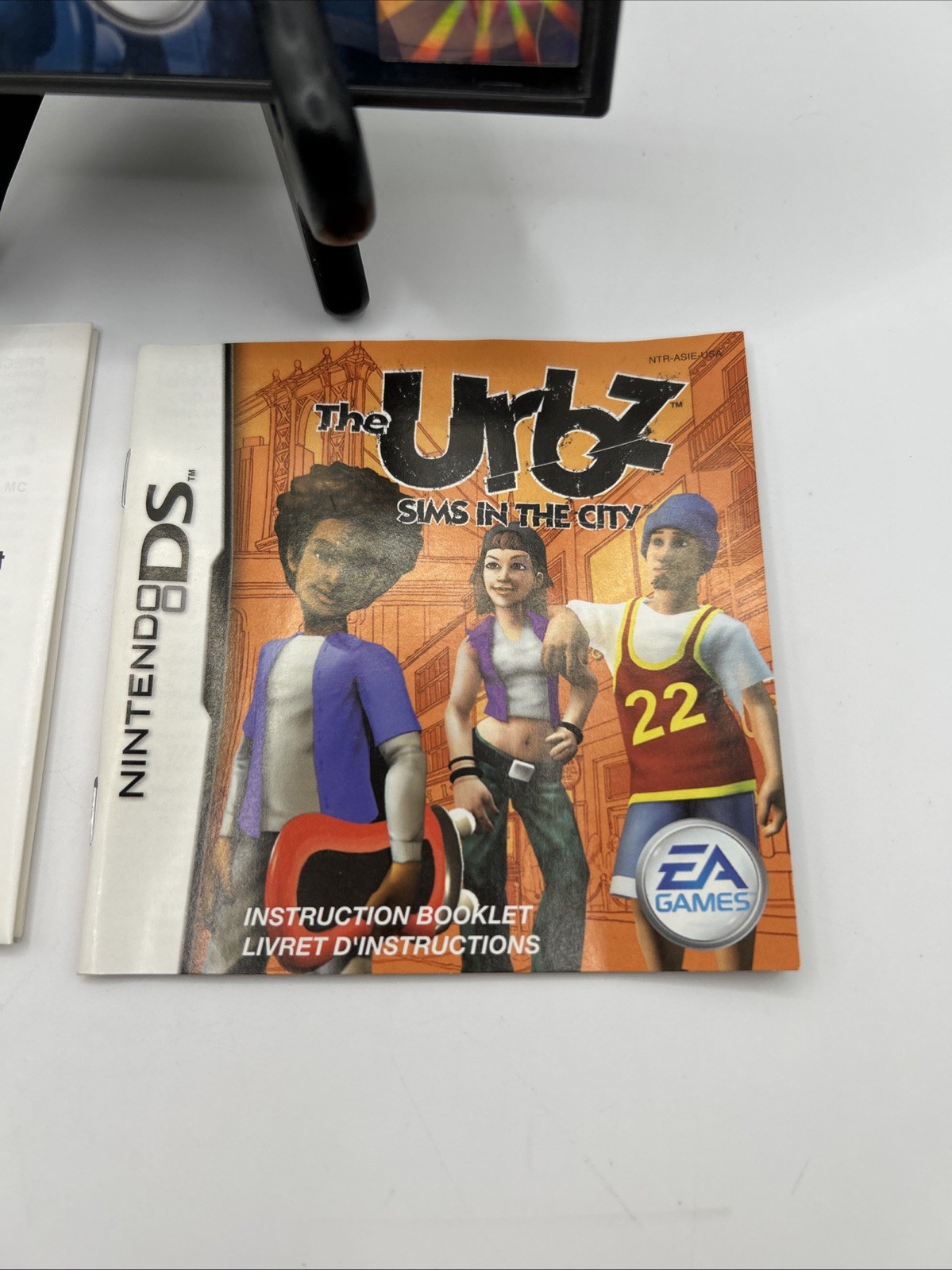 No Game* The Urbz: Sims in the City (Nintendo DS, 2004) Case + Manual Only