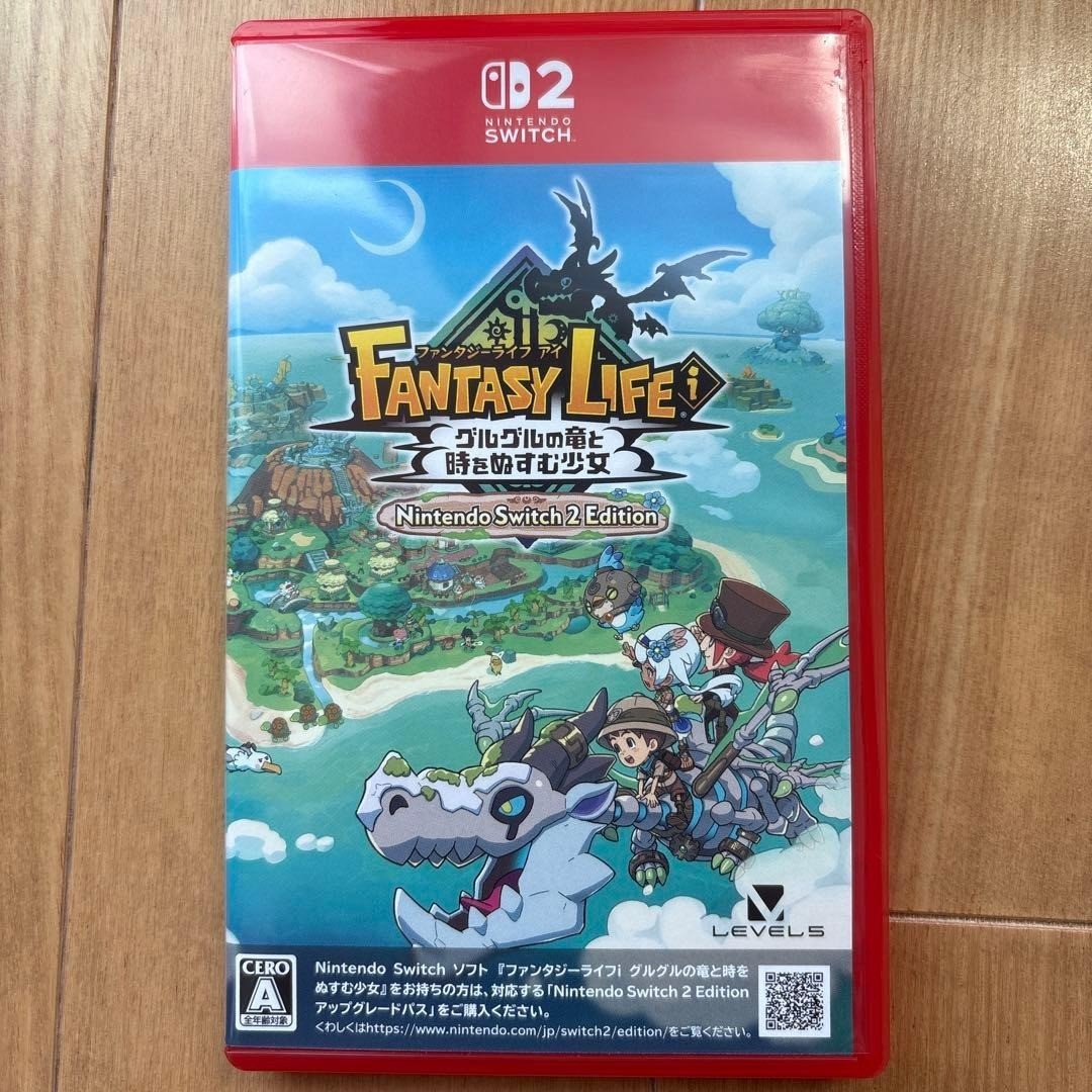 Fantasy Life i The Girl Who Steals Time Nintendo Switch 2 Game Multilingual Used