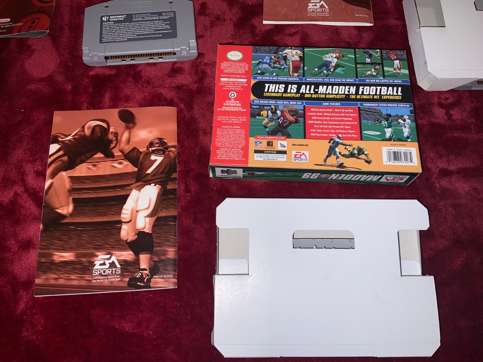 Nintendo 64 N64 Games With Boxes/Manuals Tested