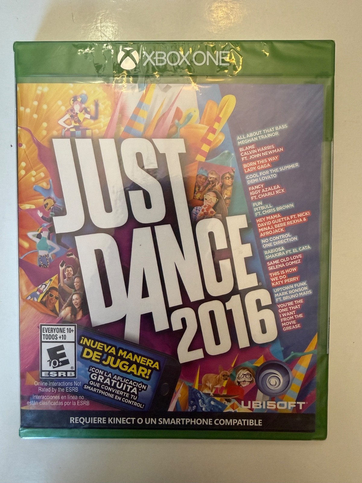 Just Dance 2016 Microsoft XBOX ONE New Factory Sealed Ubisoft Spanish Edition X1