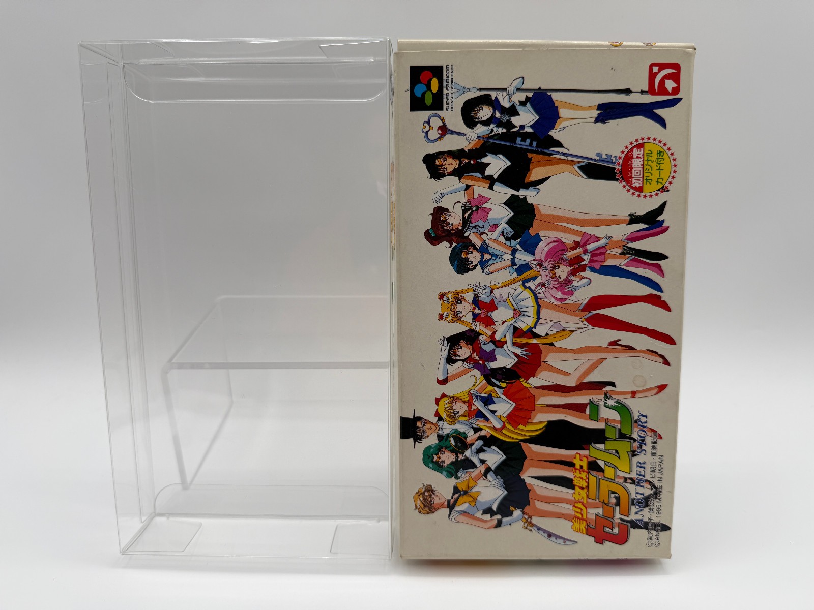 SAILOR MOON ANOTHER STORY Super Famicom With Box + Manual + Reg Card SFC1208