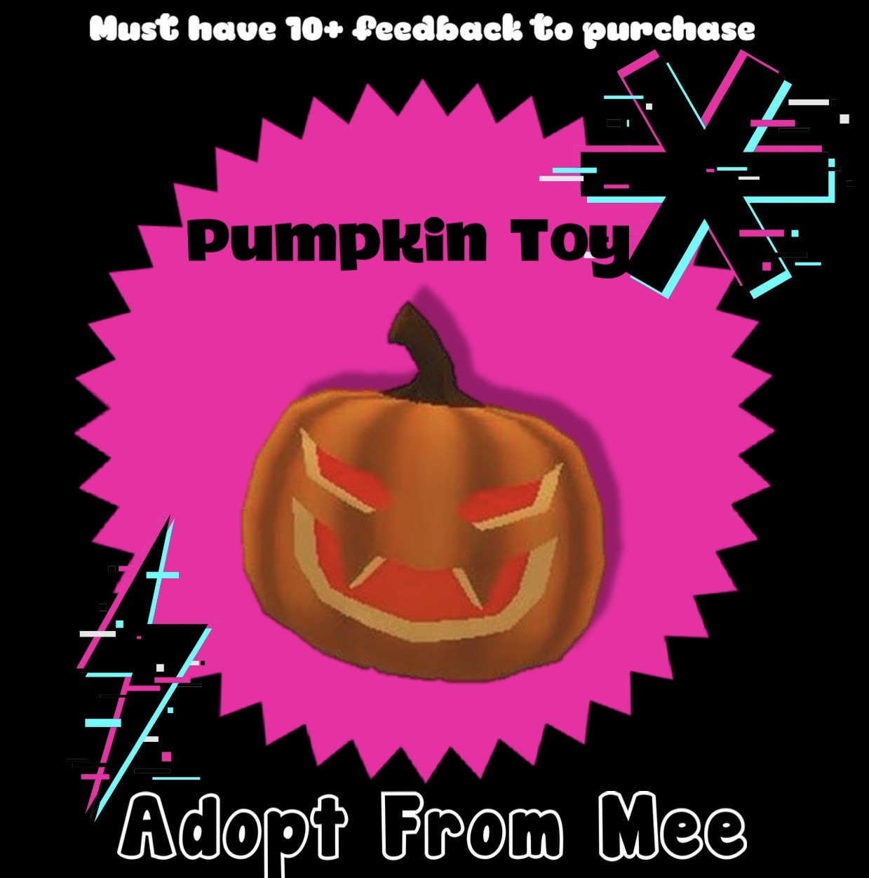 🎀 Pumpkin Toy 🎃 ⏩ FAST Delivery 🚚 ⚡️Read Desc ⬇️ ME 🎀