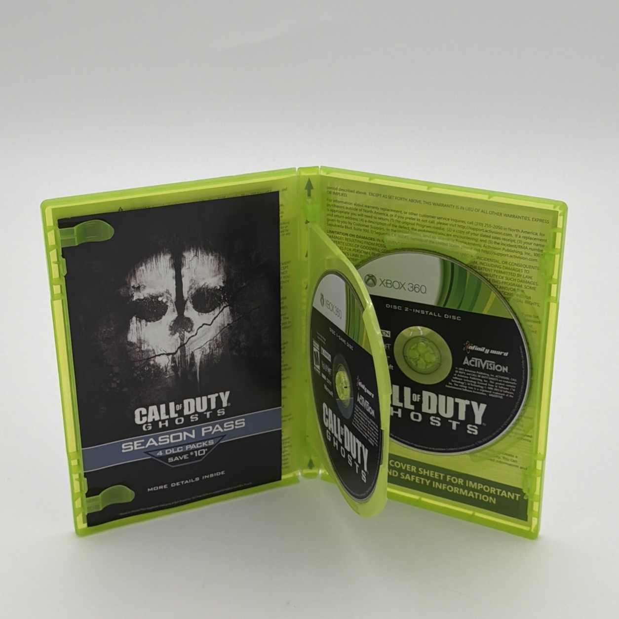 Call of Duty: Ghosts Microsoft Xbox 360, 2013 Complete w/ Manual Tested Working
