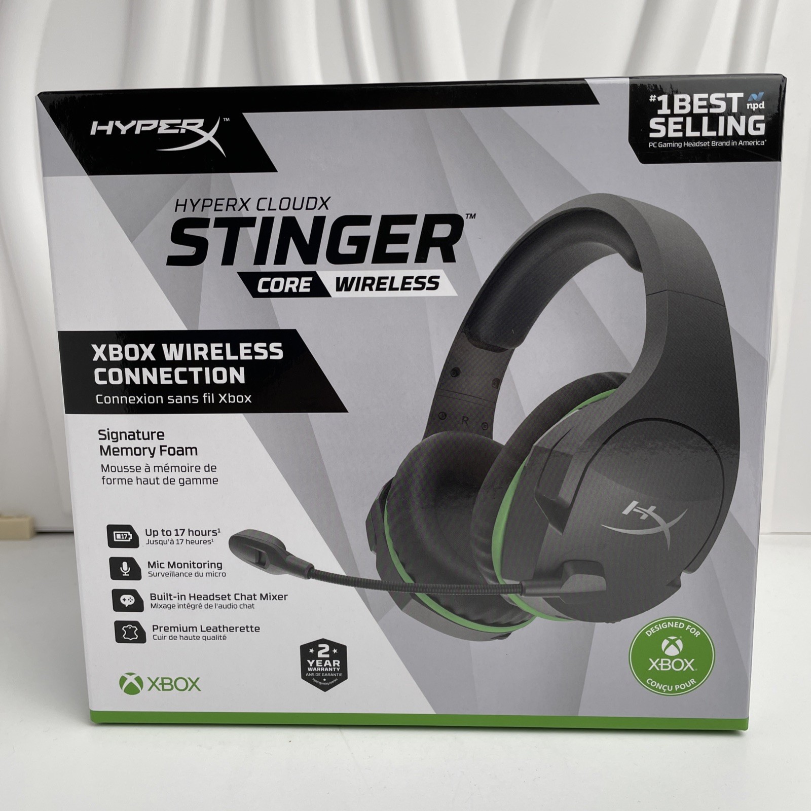 HyperX Cloud Stinger Core Wireless Gaming Headset Black for Xbox