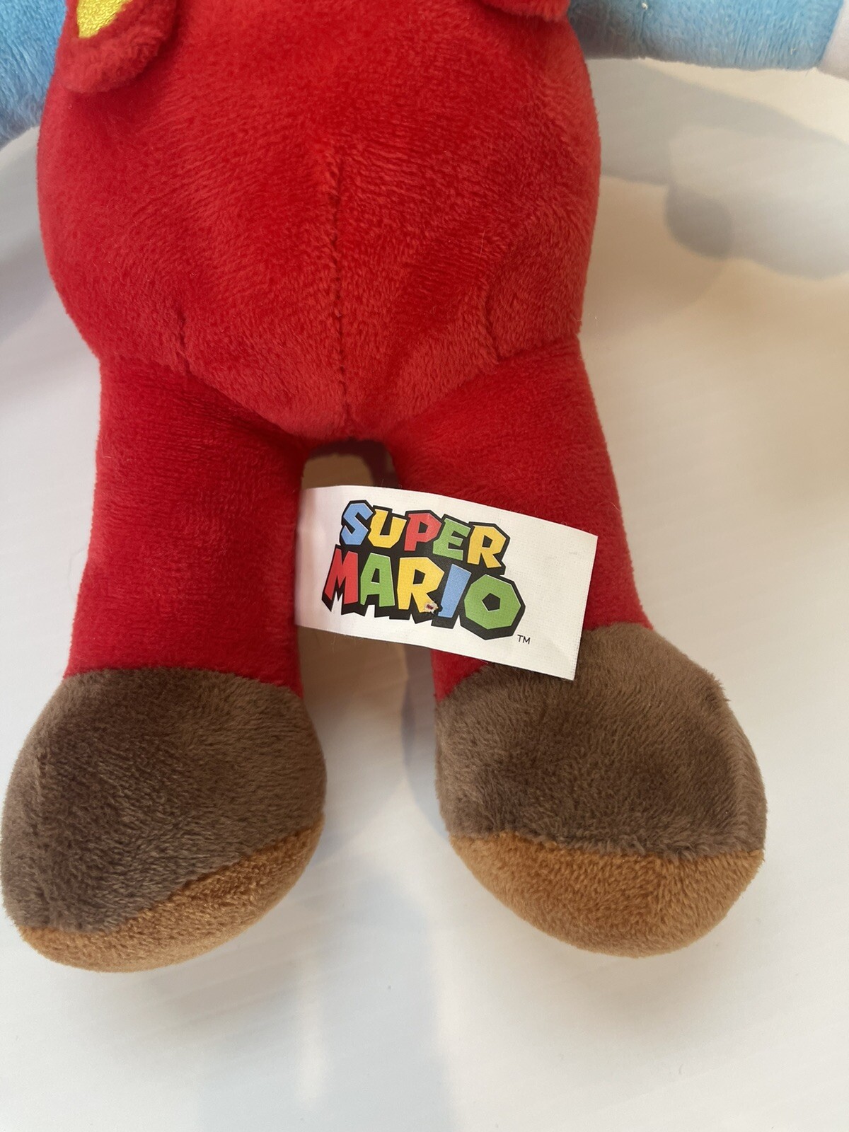 Official Super Mario Plush 2023 Nintendo Mario Character 30cm Stuffed Toy EUC