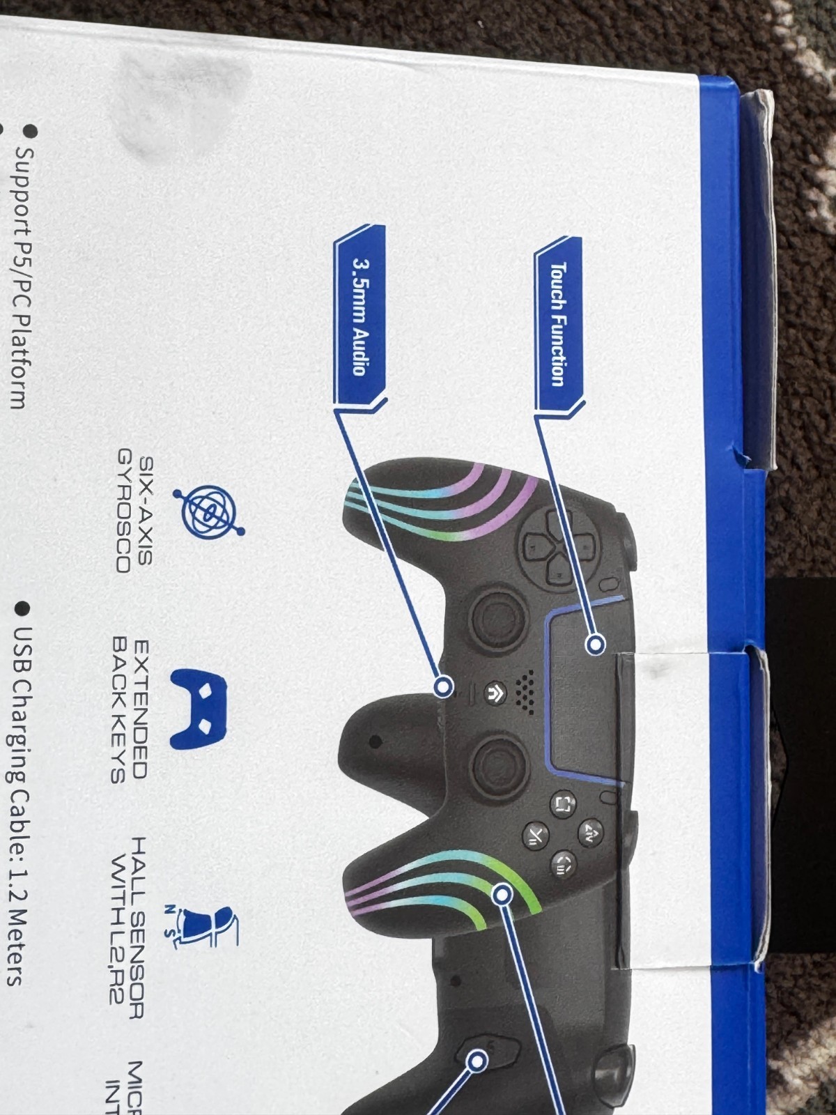 PS5 Wireless Controller for Sony PlayStation 5 & PC New in Box USB-C