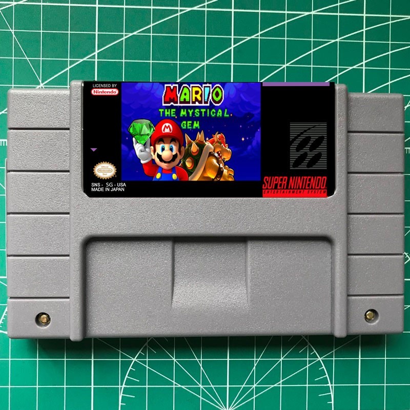M – The Mystical Gem-SNES Video Game US/Version