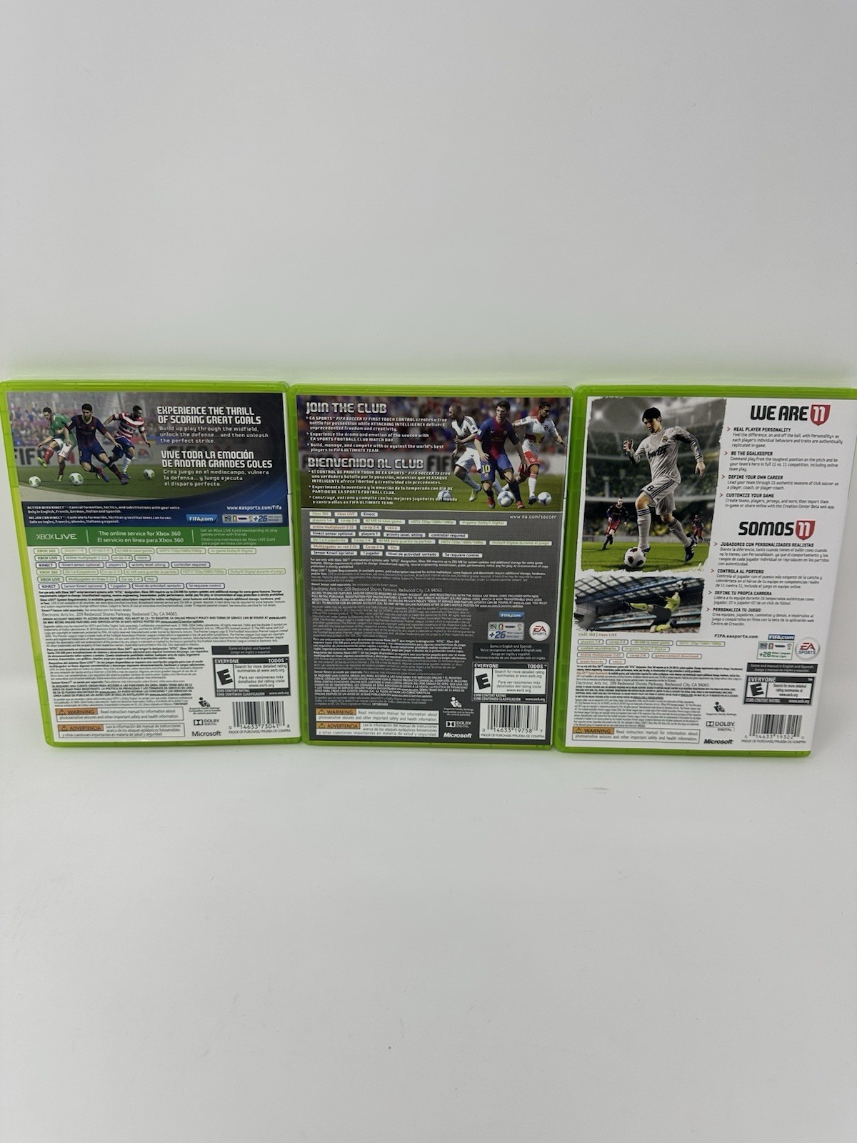 Fifa Soccer 11 13 14 XBox 360 Games Bundle Lot of 3 Complete