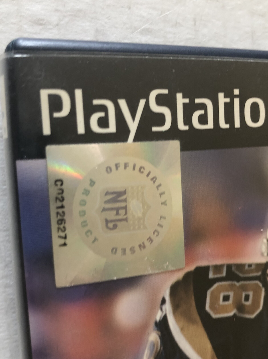 NFL GameDay 2001 (Sony PlayStation 2, PS2, 2000) Video Game 🎮 Football 🏈