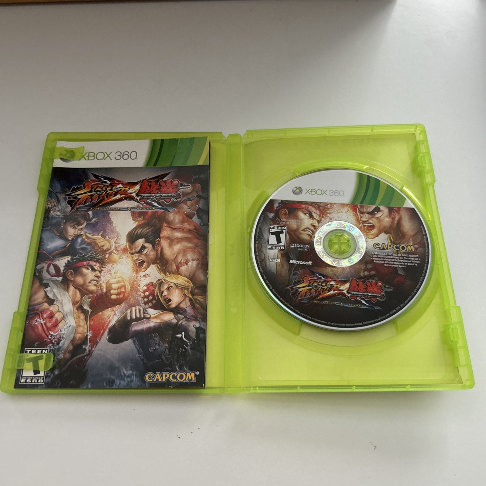 Street Fighter X Tekken Special Edition (Xbox 360) W/ Comic NOT FOR RESALE