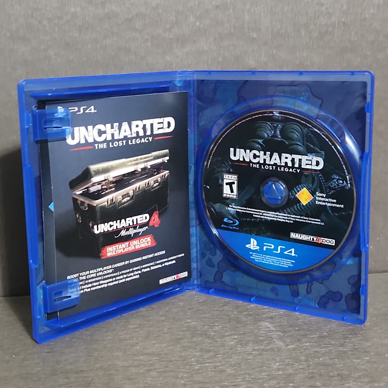Uncharted The Lost Legacy PlayStation 4 PS4 Game CIB