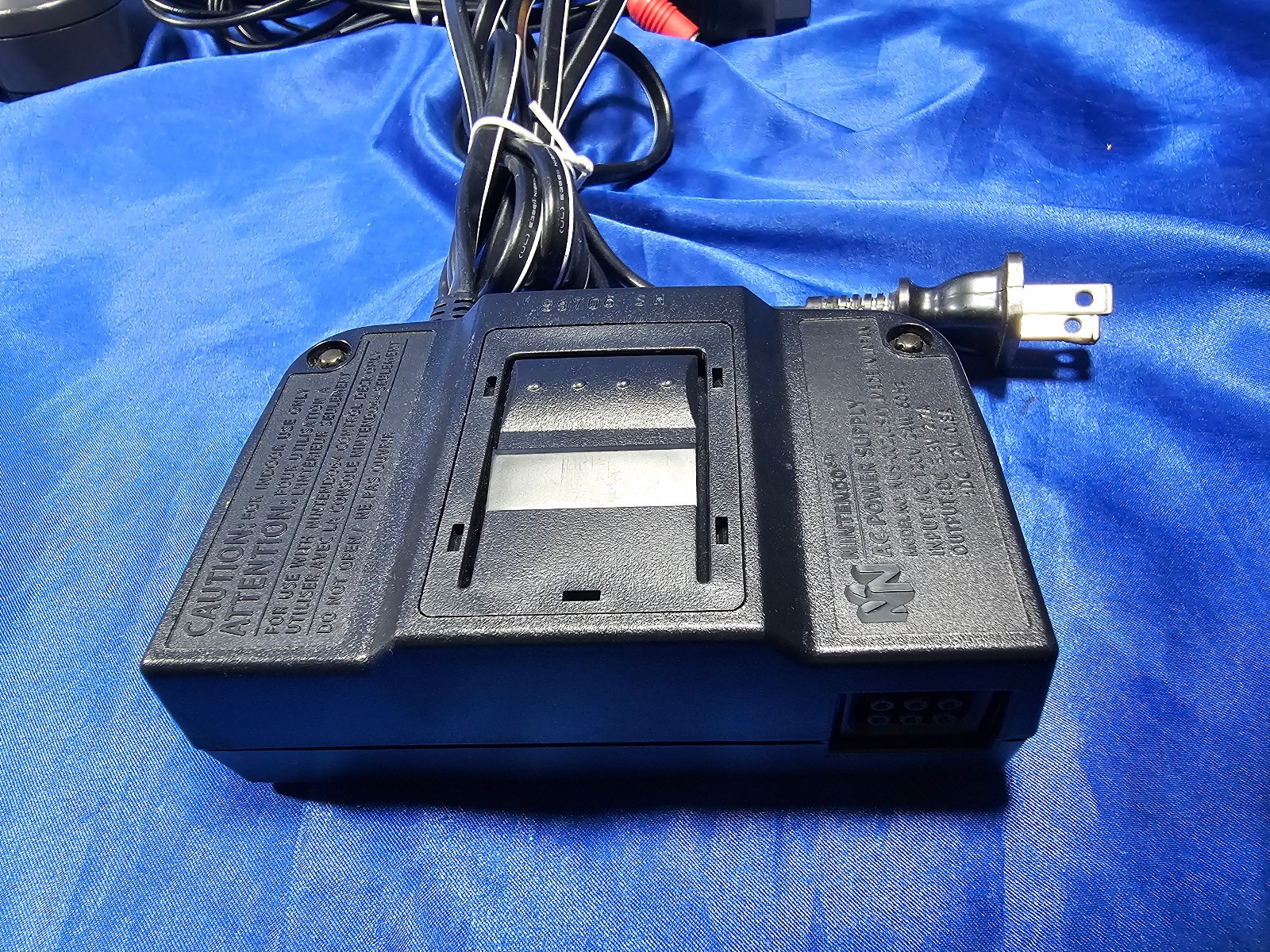 Nintendo 64 Console Black With OEM Power Supply & AV Cable