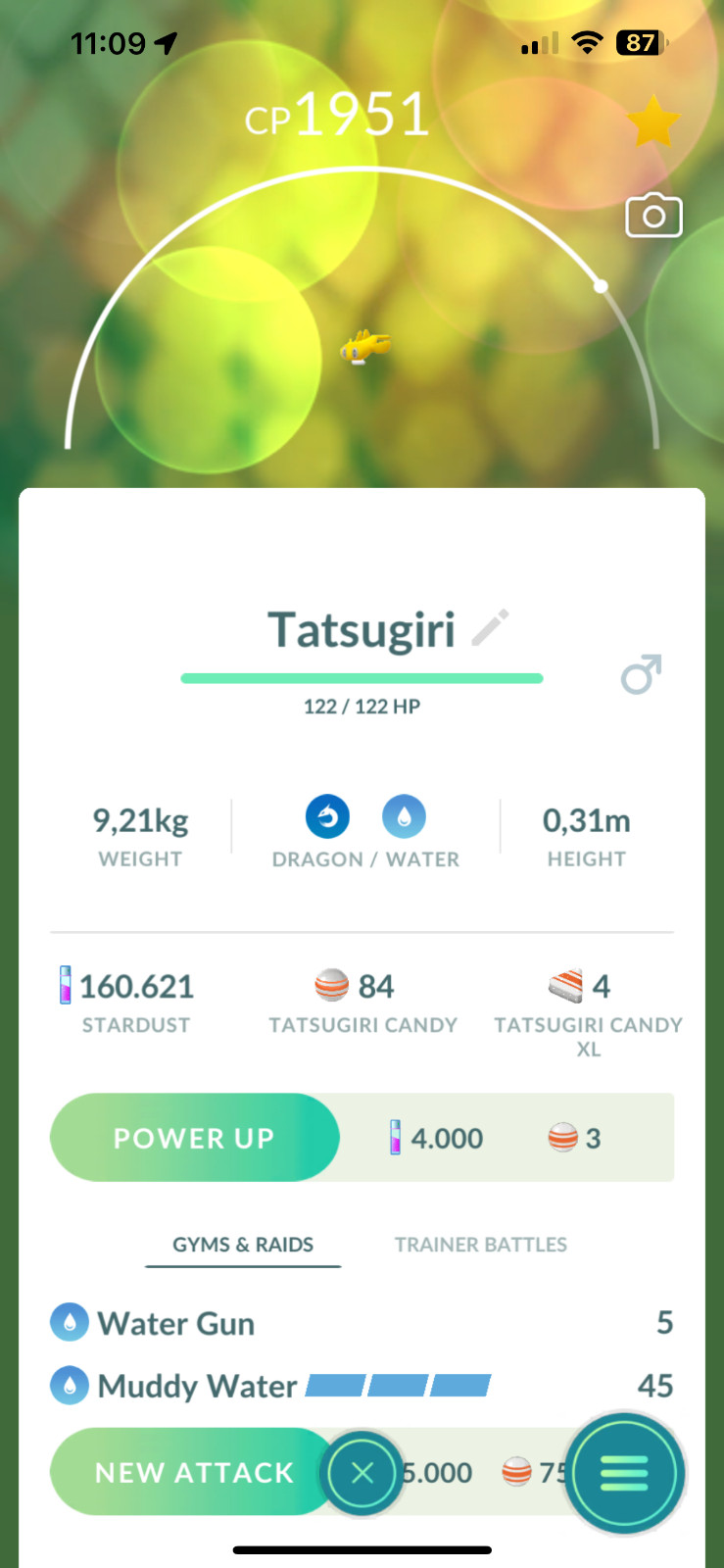 Pokémon Go | Tatsugiri – Stretchy Form Tatsugir| Tr-de 20K Stardust