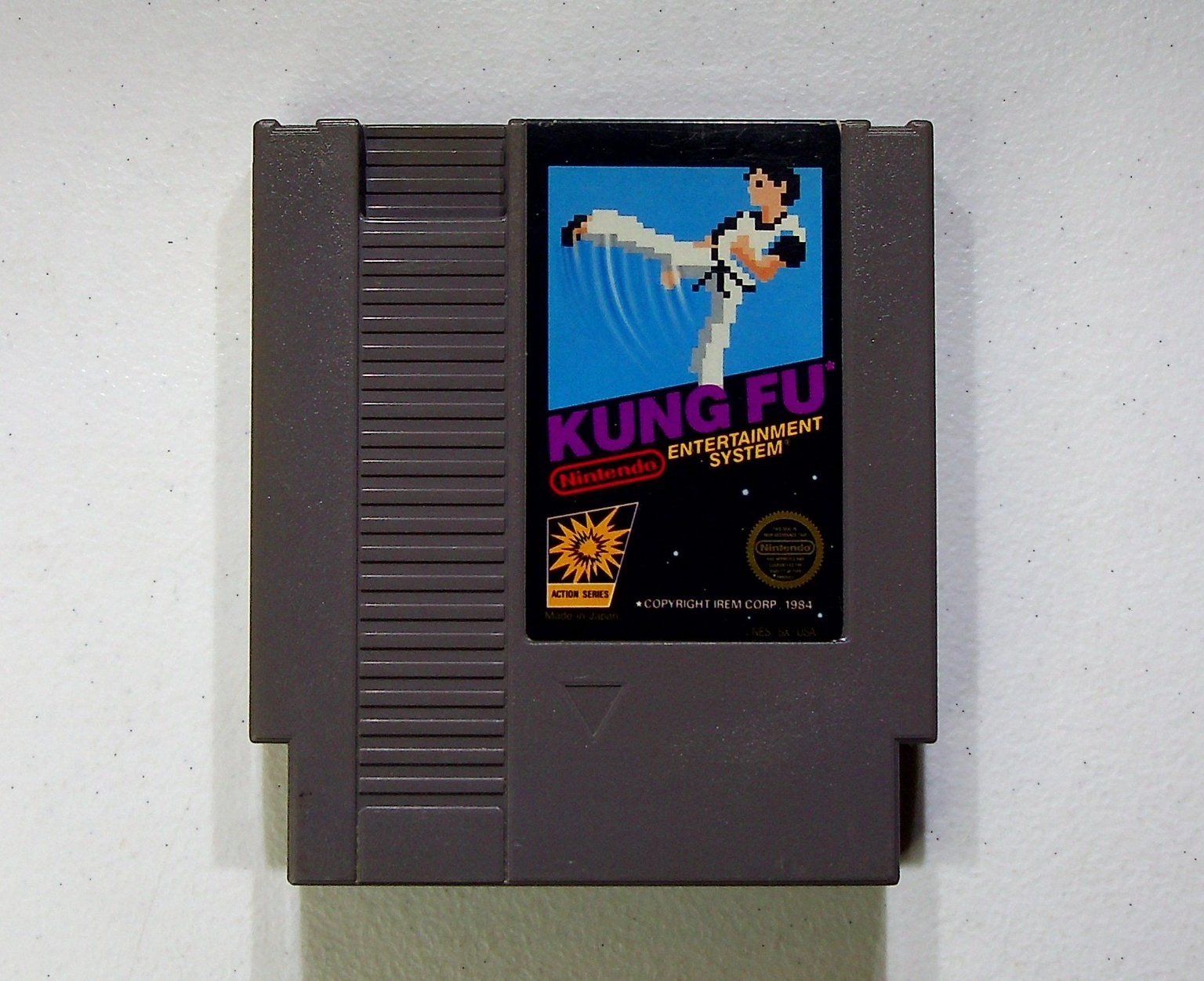 Kung Fu Nintendo NES Video Game Action Classic Retro Vintage