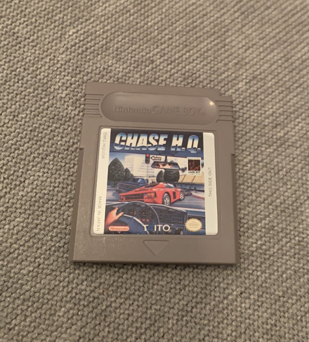 Chase HQ (Nintendo Game Boy, 1990) Authentic Cart Only