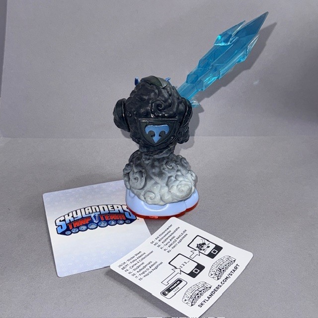 Skylanders Trap Team Figure Thunderbolt Card Sticker Activision Series 4 X-Box