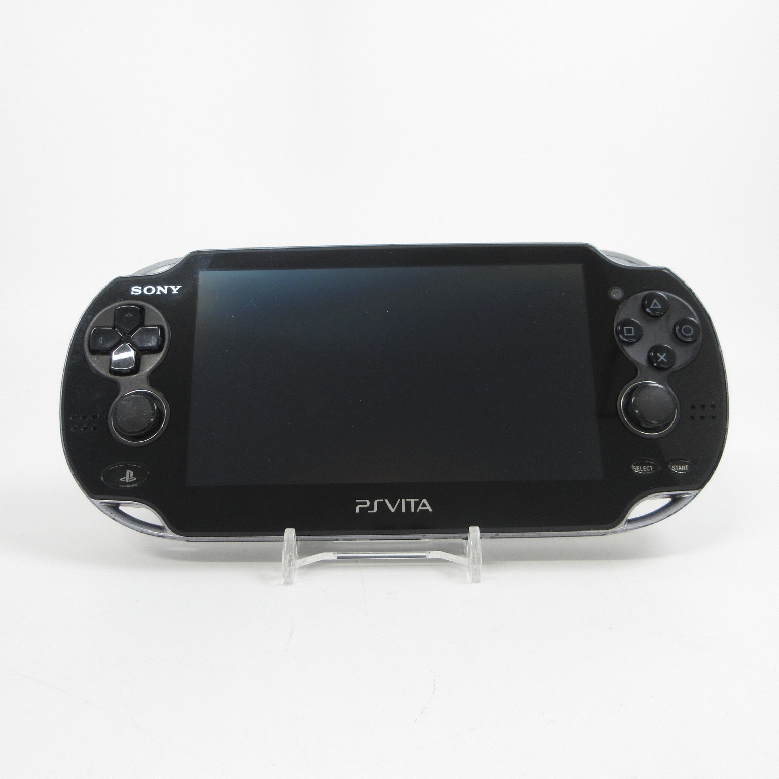 【Excellent】Sony PS Vita PCH-1000 Crystal Black Wi-Fi Model Console #DEN08/0624/0