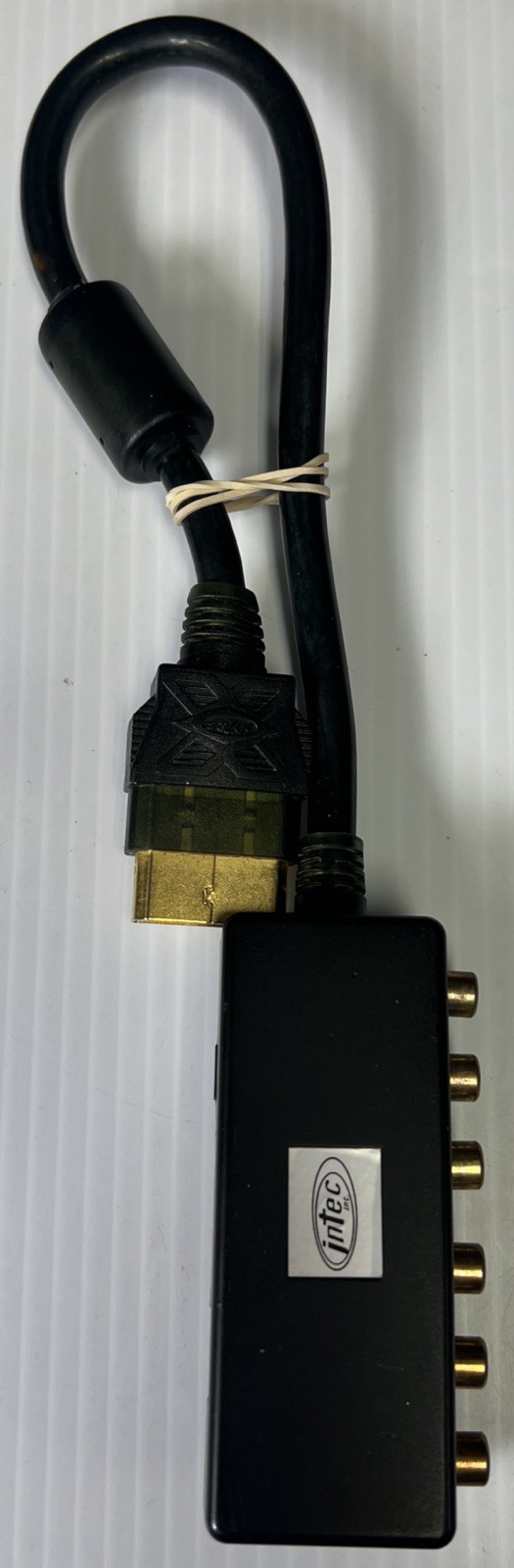 Intec Original Xbox Component HD S-Video Optical Audio RCA AV Pack