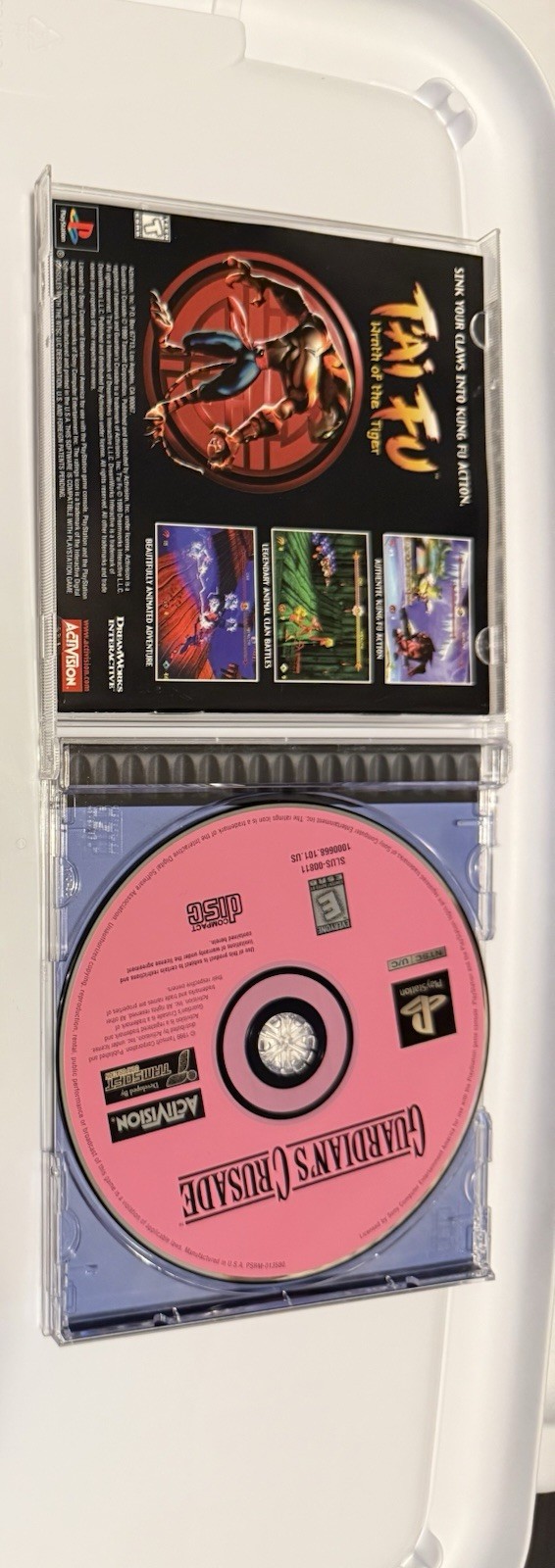 Activision Guardian’s Crusade Sony PlayStation 1 PS1 RPG NTSC-U/C Manual E
