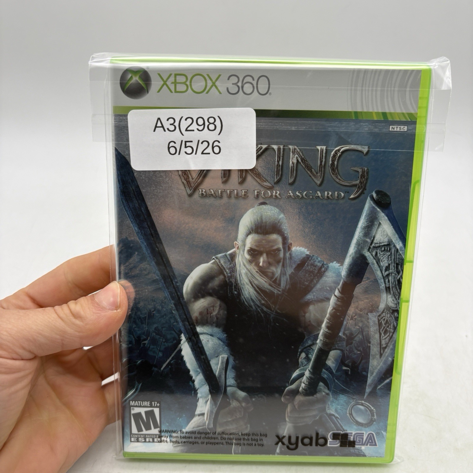 Viking Battle for Asgard Xbox 360 Complete w/ Manual CIB Tested
