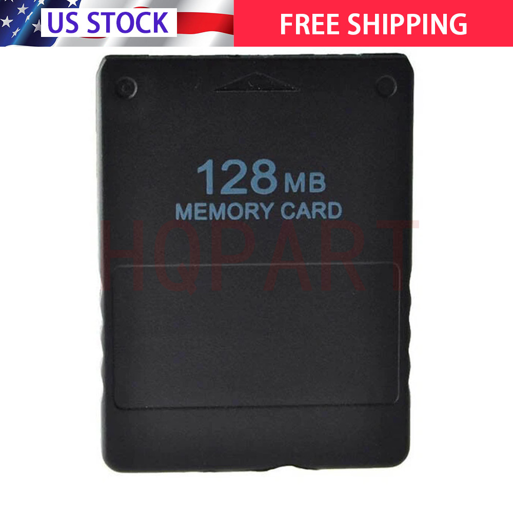 1Pc 128MB Megabyte Memory Card For Sony PlayStation 2 PS2 Slim Game Console