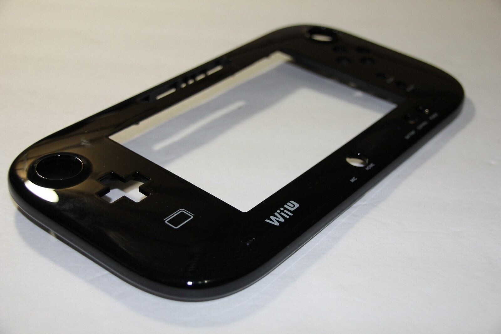 OEM NINTENDO WII U GAMEPAD HOUSING SHELL REPLACEMENT PART WUP-010 Front and back
