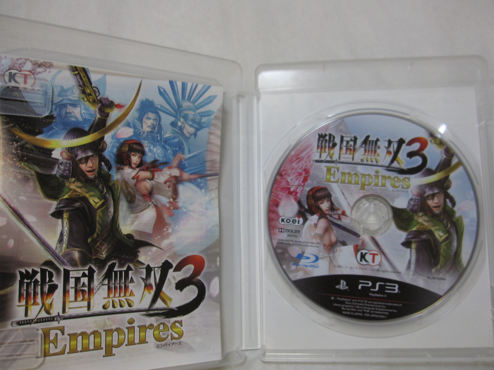 7-14 Days to USA Airmail. USED PS3 Sengoku Musou 3 Empires. Japanese Version